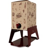 LISA - Support Bag in Box Bacco 5 litres - Vin Rouge