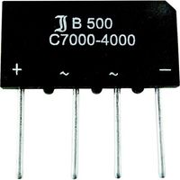 Diotec B40C5000A Pont redresseur SIL-4 80 V 5 A Monophasé