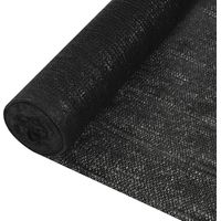 Red de privacidad HDPE negro 2x50 m 195 g/m²