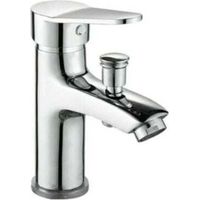 Shower mixer tap, single-hole shower faucet with dual hot and cold water function, alloy