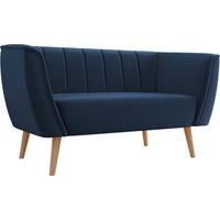Sofá Glenview 104, Kronos 09, 142x74x75cm, Tapiz, Patas: Madera