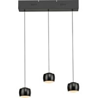 Just Light LED Pendelleuchte Ballini 3 Flammig 220 cm warmweiß