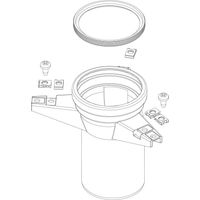 BOSCH Ersatzteil TTNR: 87107352960 Abgasstutzen