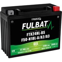 Accumulatore fulbat FUL GEL - FTX24HL-BS / F50-N18L-A / F50-N18L-A2 / F50-N18L-A3 / YTX24HL-BS / Y50-N18L-A / Y50-N18L-A2 / Y50-N1