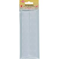 KLEIBER ACCROCHES ADHÉSIVES BLANC 25 MM 819-04
