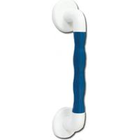 AKW 1600 Series Natural Grip 32mm Diameter Straight Grab Rail 450mm Length - Blue