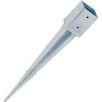 SUPPORTO DA PIANTARE SU TERRENO PER TRAVE ART.797 mm.71x71x750 ALDEGHI