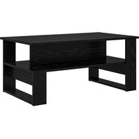 vidaXL Table basse Chêne noir 90 x 50 x 40 cm Bois d'ingénierie