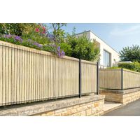 PVC Verdunkelungslamellen Set CINTO 2m H.120cm beige