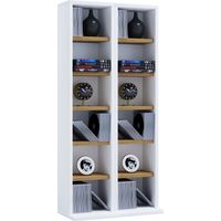 Madera CD DVD Stand Shelf Cabinet Milano 92x42x20 - VCM