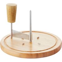 Point-Virgule Affettatrice per formaggio in bambù, per formaggi e formaggi, in bambù, 22 x 15 cm