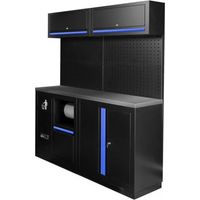 JBM SERIE590 Composizione arredo officina - Blu
