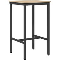 Table de bar 52 x 52 x 110 cm Bois d'ingénierie Chêne Sonoma vidaXL