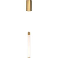 Lampadario A Sospensione Moderno Ray Alluminio Oro Luce Led Integrato 10W
