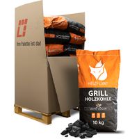 Heizfuxx Grillholzkohle in Gastro 10kg x 12 Sack 120kg