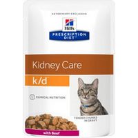 Hills Prescription Diet k/d Cat Pollo Renal Health - Bustina 85 Gr - Cibo Umido Gatti