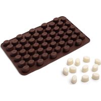 Moule en silicone pour bougies en grains de café 19x11 cm