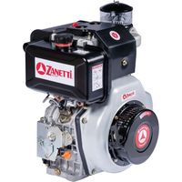 Motor komplett ZANETTI ZDM88C1MV 474 cc konische Welle 23 Auto-Wickler