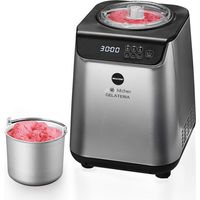 Macom 872 máquina para helados Compresor de helados 1,2 L 135 W Negro, Plata