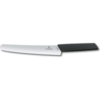Victorinox Swiss Modern Brotmesser Schwarz 22 cm