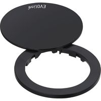 EVOline One Abdeckring Abdeckung ø59 mm, Höhe 5 mm, Kunststoff schwarz