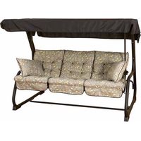 Glendale 3 Seater Hammock - Country - L154 x W113 x H192 cm - Black/Teal
