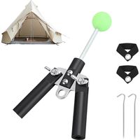 Canopy Replacement Parts - Stainless Steel 6.3 inches Canopy Tent Top Plug Camping Gear Joint Fitting for Hiking, Garden, Patio, Yard, Deck, Porch, Home, RV, Outdoor Lawn