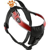 Treponti Pettorina Cani Taglia Grande Bordo Rifrangente XXL - Treponti Pettorina Cani Taglia Grande Bordo Rifrangente XXL - Rosso