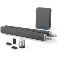 Motorisation à vérins pour portail battant Teha-SE avec 3 télécommandes