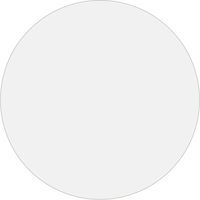 Tischfolie Matt Ø 90 cm 2 mm PVC vidaXL