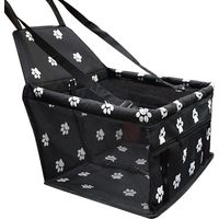 Siege Auto Chien, Siege pour Chien Auto avec Tige de Support de nivellement, Accessoire Chien Voiture adapté aux Animaux de Petite et Moyenne Taille