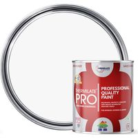 Thermilate PRO FLEX Interior & Exterior Paint - Multi-Surface Paint & Primer - All-in-One - Ultra White - 2.5L - Satin
