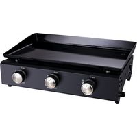 Plancha Gaz 3 Brûleurs Cuisson Extérieure Puissante - Friodis