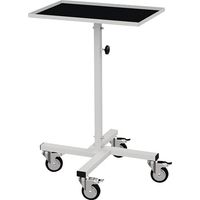 BEDRUNKA+HIRTH Soporte de material superficie de carga L410xB610mm ajustable H.945-1295mm gris claro estante fijo - 05.10.21B