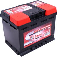 Stecopower – Batterie 12V 66Ah 650A 204 – Technologie AGM – Longueur 242 mm – Pour applications solaires et éoliennes
