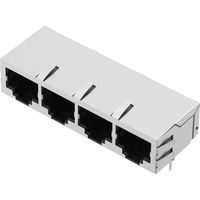 encitech RJJS-88-442-E9H-002 RJ45 Steckverbinder 3259-0010-06 Buchse, Einbau horizontal Polzahl Se