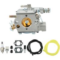 Pièces de tronçonneuse de remplacement de carburateur Surface anodisée légère pour CS‑370 / CS‑400