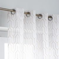 Cortina protectora, ámbar blanco/oro L.140 x H.250 cm Centrale Brico
