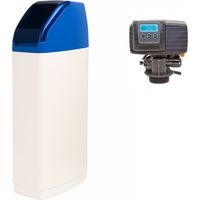 Pentair – Adoucisseur d'eau 20 L – Vanne Fleck 5600 SXT – Régénération volumétrique automatique – H 1120 mm, P 430 mm, L 310 mm