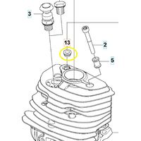 Douille 555/560XP Husqvarna 520291101