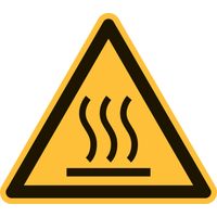 Warnzeichen Warnung vor heißer Oberfläche, Typ: 03025