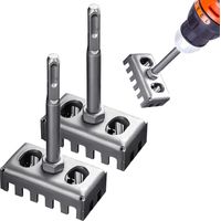 Square hole cutter for electrical box, Rectangular slot cutter in manganese steel for electric hammer, Fast square hole punch