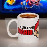 Tazza - Super Mario - III - Ceramica - Bianco - 9.5 cm di altezza