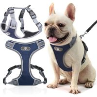Harnais d'entraînement bleu marine Astro pour chiens, taille M