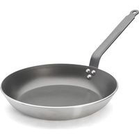 DE BUYER- Padella Rotonda Choc in Alluminio, con Rivestimento Antiaderente, Diametro 30 cm