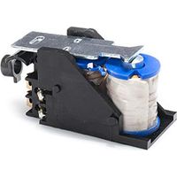 CISA 107118002, Gruppo Bobina per Serratura Elettricaa serie 1116XX e 1117XX, Tensione 12V ca, Mano Sinistra, Supporto in Nylon Nero