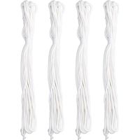 4 pièces de mèche en coton pour arrosage automatique, cordon hydroponique pour plantes en pot intérieur et extérieur