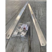 Kit support de fixation à 45° pour 1 capteur solaire TSOL 25 (version1) sur toit-terrasse EMAT 5000-217