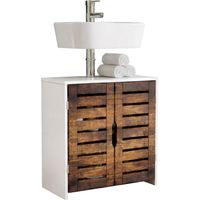 Armoire de salle de bain en bois Flonali 60x60x29 - VCM