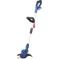 Güde – Coupe-bordure à batterie 18V – Largeur de coupe 255 mm – Moteur 9000 t/min – Tête de coupe rotative 180° – 20 lames de rechange - RT 18-0